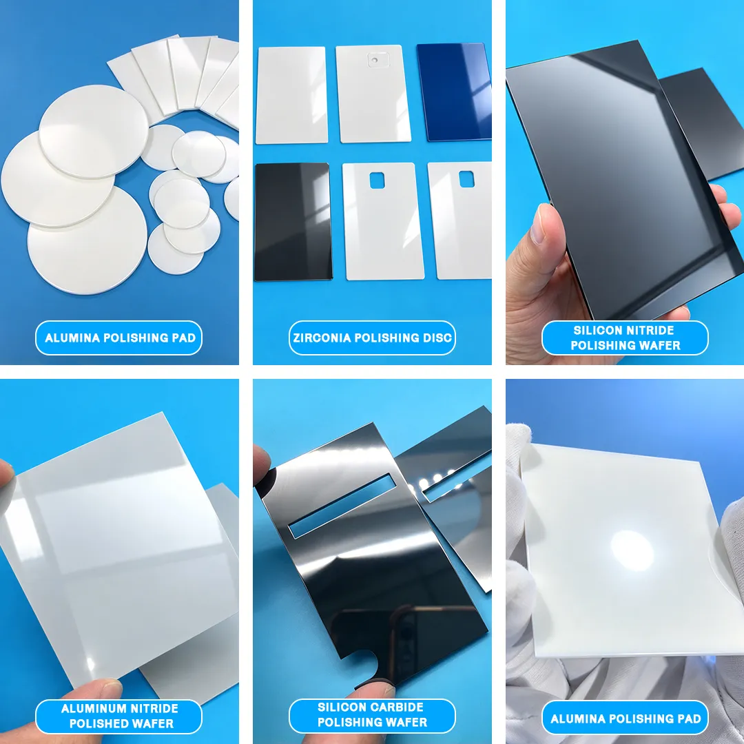 High-Precision Mirror-Finish Ceramic Polishing Pads (Ra 0.02